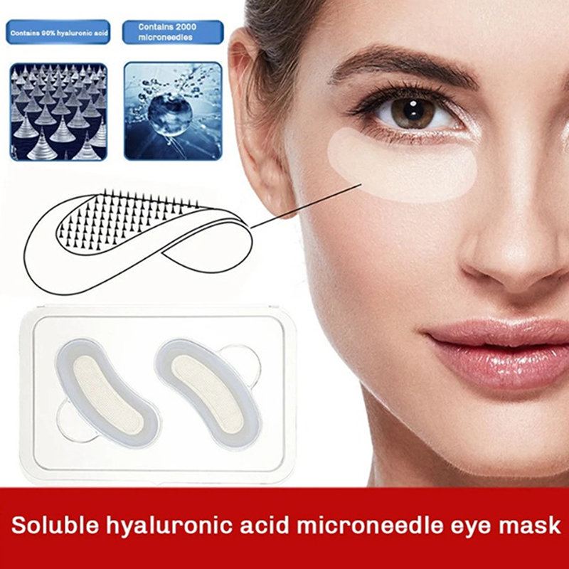 1Pair Acid Microneedle Eye Pat - Microneedle Patch Eye recension och pris
