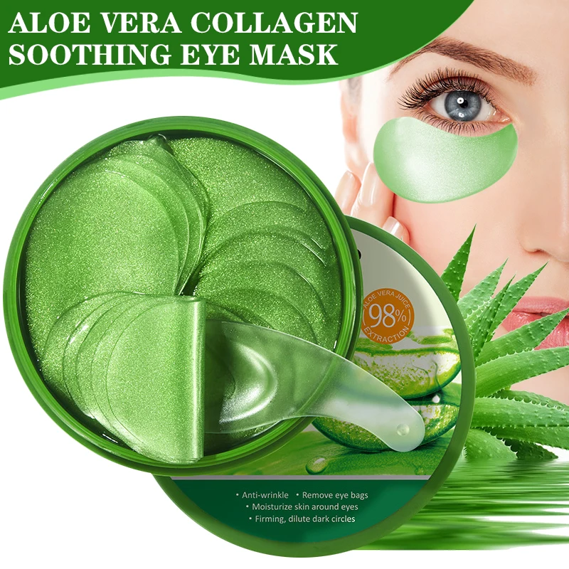 60pcs Aloe Vera Collagen Eye M - Microneedle Patch Eye recension och pris