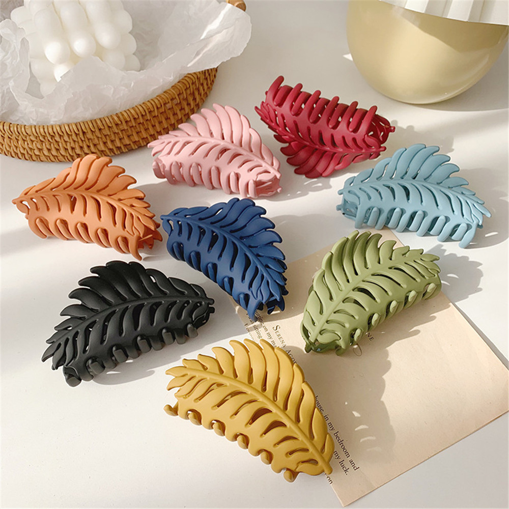Solid Color Claw Clip Large Ba - Hair Spa Wellness recension och pris