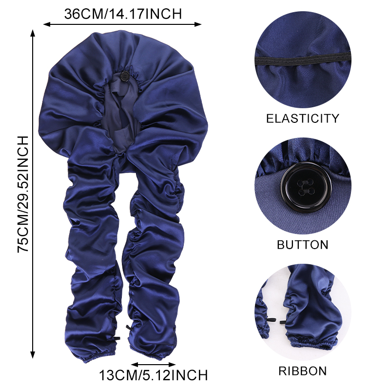 New Women's Bonnet Satin Sleep - Hair Spa Wellness recension och pris