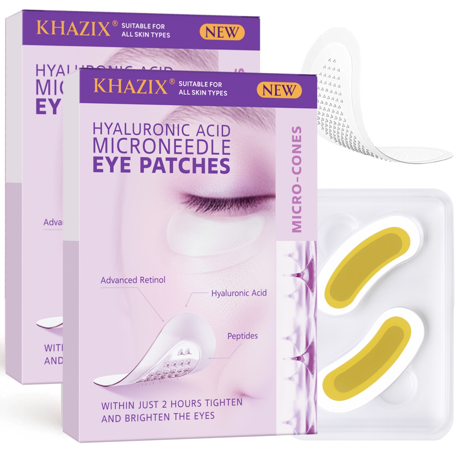 Retinol Microneedle Eye Patche - Microneedle Patch Eye recension och pris